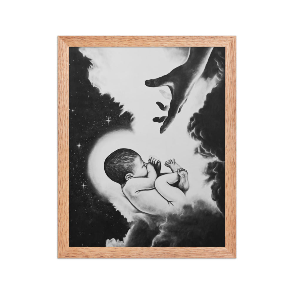 My Son, framed