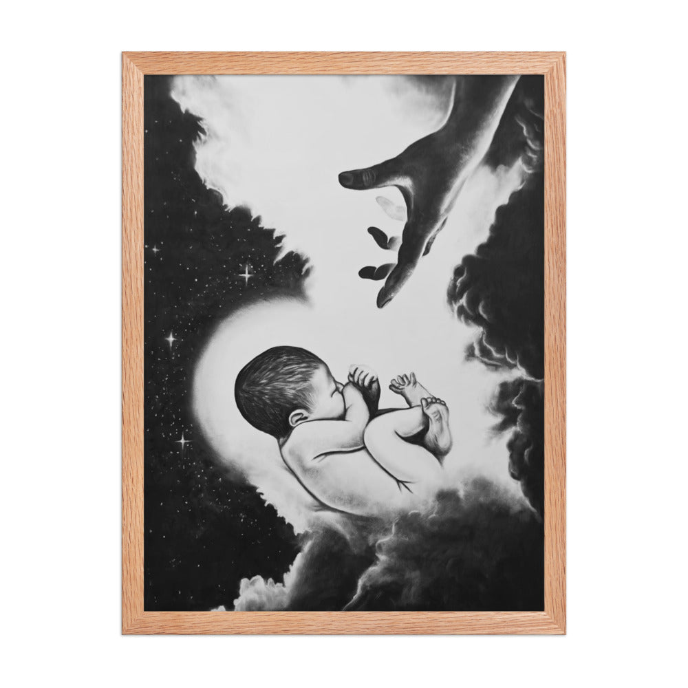 My Son, framed