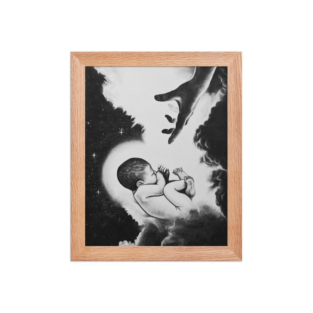 My Son, framed
