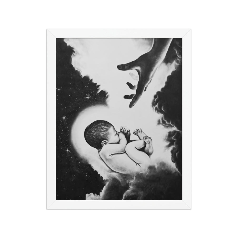 My Son, framed
